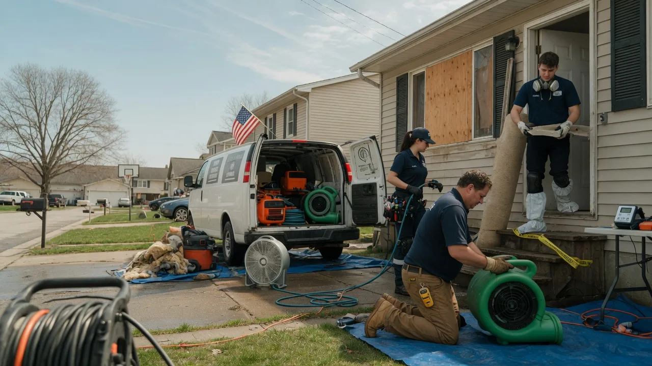 Water Damage Restoration in Lewis, KS near me